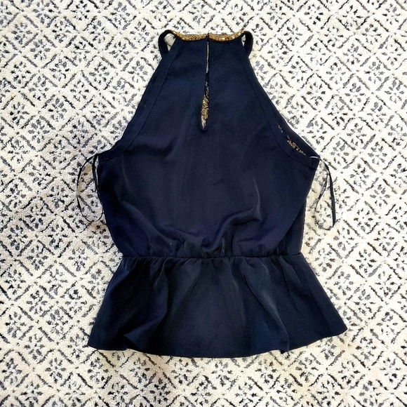 Xoxo Black Blouse - Picture 2 of 2